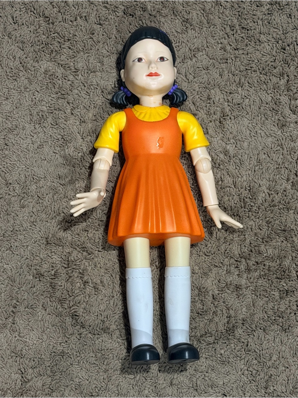 Squid Game Young-Hee Doll Remote Control 15” No Remote For Parts Display Only